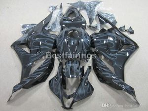 Injection molding free 7 gifts fairing kit for Honda CBR 600RR 09 10 11 blue flames black fairings set CBR600RR 2009 2010 2011 XS31