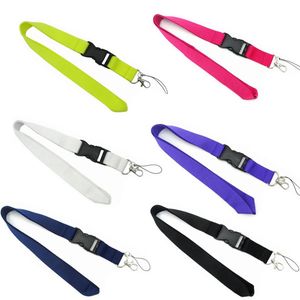 Coloful Cell Phone Straps Lanyard Badge Card Work Permit Sling Buckle Mobile Phone Lanyard Charms 12 Color