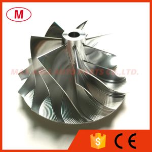 Wholesale turbo compressor resale online - RHF5V mm blades Forward High Performance Turbo Aluminum Milling Billet Compressor wheel for TOYOTA VB13