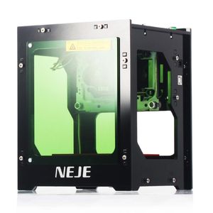 Neje DK-8-KZ 3000MW Gravador a laser 445nm Smart AI Mini Graving Machine suporta operação off-line Máquina de escultura de impressão diy