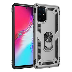 Auto Mount Magnetic Attraction Phone Cases Anti Drop Stand Cover voor Motorola G8 Plus G7 Power G6 Play E6 Z4 P40 Eén actie