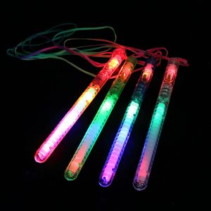 Vendite dei produttori Flash Atmosfera da sera a canna fluorescente colorata per aumentare gli oggetti di scena a LED a emissione di luce giocattolo rave rave