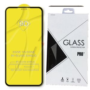 Full Cover 21D 9D Tempered Glass Screen Protector AB Glue FOR Samsung Galaxy A10E A20E A20 CORE M21 M31 M30S 100PCS Retail package