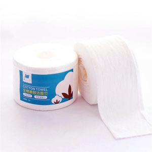 Toalhas descartáveis ​​de lavagem não tecidas descartáveis ​​do toalheiro portátil Toalhas de limpeza de algodão descartável podem ser personalizadas