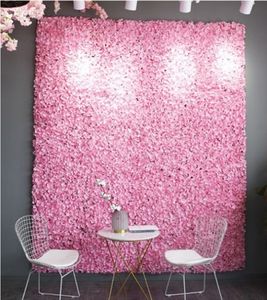 60X40cm Artificial Hydrangea Flower Wall Photography Props Home Backdrop Decoration DIY Wedding Arch Flowers