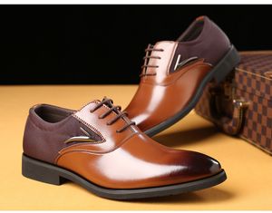 Hot Sale British Style Shoes Oxford Shoes for Men Dress Flats Big Size Men Loafers England Style Men Lace Up Shoes