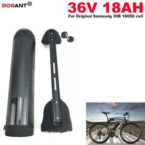 Elektrische Fahrrad-Lithium-Batterie 10S 18650 Zelle 36V 18Ah für Bafang BBSHD BBS02 500W 850W Motor 36V Eingebautes 30A BMS + 2A Ladegerät