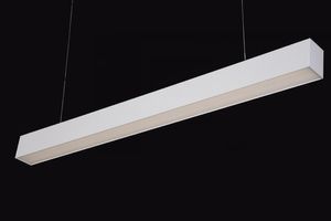 Frete grátis 1.8m 80W para cima e para baixo Luz lâmpada linear LED com cabo suspenso e conectores para iluminação LED de escritório
