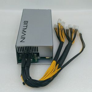 Novo Antminer Bitmain APW3 ++ PSU 6pin*10 Fonte de alimentação original para D3 S9 L3+ e Baikal X10 1800W em estoque