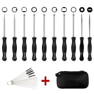 Tool Screwdriver Carburetor Cleaning Kit Case for Common 2Cycle Small Engine Poulan Husqvarna Special Screwdriver