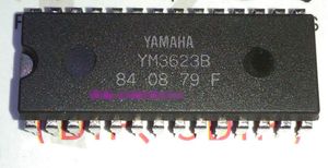 YM3623B、デュアルインライン28ピンディップパッケージ集積回路IC、デジタルオーディオインターフェースレシーバチップ/電子部品/ YM3623、PDIP28。 IC