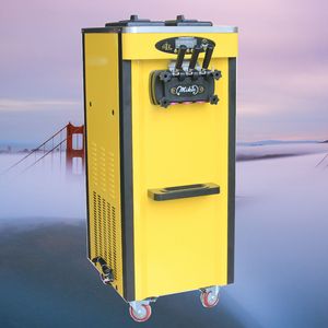 Nowa maszyna do lodów ze stali nierdzewnej Dobra jakość z sprężarką LG dobiegowanie energii i szybkie chłodzenie