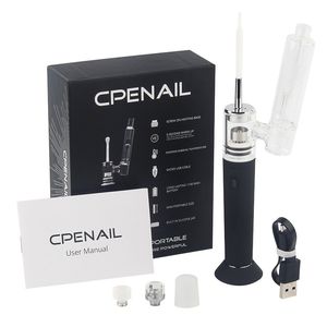 CPENAIL Dab Wax Vaporizer Pen Starter Kit 1100mAh Battery Quartz H Nail Ceramic Dabber Rig Titanium Portable Electric Glass Bongs