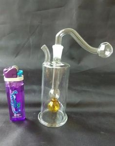 Farbschläuche mit mehreren Mustern, Zubehör für Glasbongs, bunte Pfeifenraucher, gebogene Glaspfeifen, Ölbrennerpfeifen, Wasserpfeifen, Dab-Rig-Glasbo