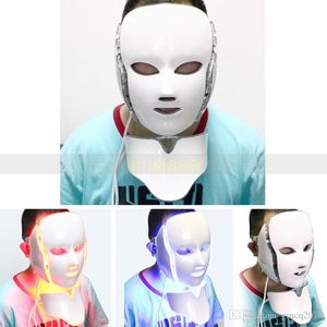 Máscara de LED Terapia máscaras faciais Magia 3 cores pele clara Rejuvenescimento Anti-Envelhecimento