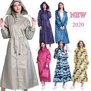 Wholesale women raincoat resale online - Lovers raincoat Fashion Ladies Rain Coat Breathable Ladies Long Raincoats Portable Water Repellent rainwear Women