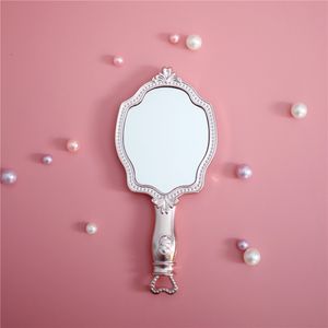 레 Merveilleuses Laduree 메이크업 손 거울 - 럭셔리 Embossment 여행 크기 뷰티 손 거울