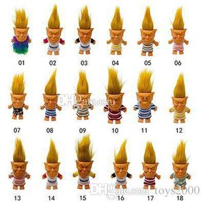 2019 Ny ankomst Hot Sell Troll Doll Rolig Collectible Toys Creative Silicone Action Figures Leksaker Vuxen Decompression Doll