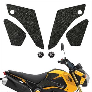 Motorcycle body knee traction pad side non-slip stickers fuel tank waterproof film for HONDA 14-15 GROM 14-15 MSX125