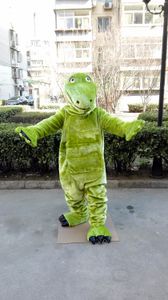 Halloween chameleon Mascot Costume High Quality Cartoon Green dragon Anime theme character Christmas Carnival Party Fancy Costumes