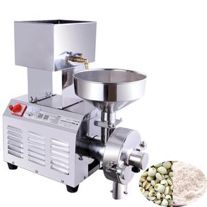 wholesale Qihang_top 3000W commercial wheat/corn bean flour mill/chili powder/pepper grinder electric peanut sesame pulping machine
