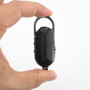 8G Keychain Mini Digital Audio Recorder Röstaktiverad lyssningsenhet MP3-spelare Portabel metallskal 20 timmars arbetstid