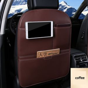 l1PC Car Seat Back PU leather Protector dust-proof for Children Baby kick Mat Protect from Mud Dirt waterproof car seat cover246y