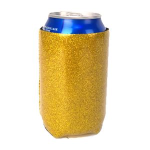 DOMIL Glitter pode refrigerador Michelob Ultra pode refrigerador Neoprene faísca Beer Can Titular DOM-108900