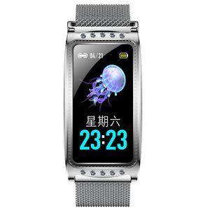 Smart Armband Eibergut Monitor Physiologische Periode Erinnerung Smart Uhr Blutdruck Blut Sauerstoffmonitor Tragbar für Android iPhone