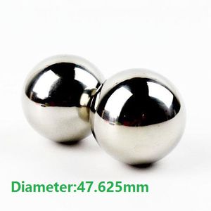 4 pz/lotto Diametro 47.625mm sfere in acciaio con cuscinetti a sfera in acciaio precisione G16 di alta qualità