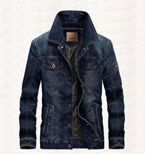 Men's Jackets 2 Colors Mens Fashion Denim Jacket European American Lapels Streetwear Outdoor Motorcycle Casual Outwear