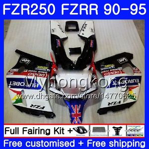 EUROBET blue hot FZRR250 for YAMAHA FZR-250 1990 1991 1992 1993 1994 1994 250HM.36 FZR 250 FZR250R FZR 250R FZR250 90 91 92 93 94 95 Fairing