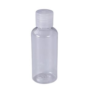 20ml Flip Top Top Cap Pet Hand Sanitizer Butelka Plastikowe Kosmetyczne Balsam Krem Opakowania Puste butelki WB1984