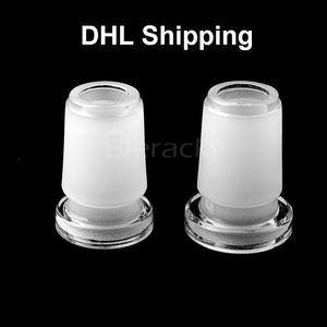 DHL!!! Mini Glass Converter Adapters Female 10mm To Male 14mm, Female 14mm To Male 18mm Glass Adapter For Glass Water Bongs Dab Rigs