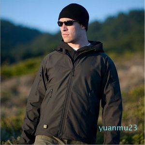 Partihandel-Fri Frakt 2016 Nya Softshell Jackor Outdoor Sports Vattentät Jacket Armé Tactical V 4.0 Camping Jacket