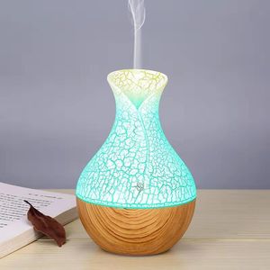 DHL FREE 130ml Mini Air Lamp Humidifier Ultrasonic Mist Aroma Diffuser USB Essential Oil Diffuser Aromatherapy Humidifier For Home Car Office