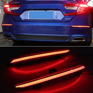 1 paar hintere Nebelscheinwerfer für Honda Accord inspire 2018 2019 stecker und spielen auto led hinter bumper baster licht dynamisch blinker reflektor