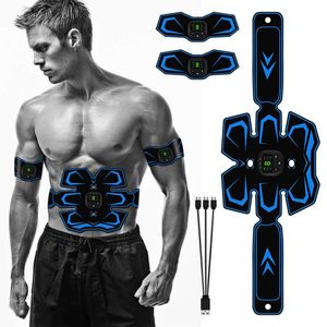 Magmuskelstimulator Kroppsformande anordning Ben Midja Bantning Massageapparat Intelligent Fitness Abdominal Fitness Instrument