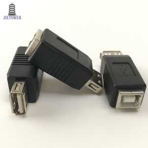 Sıcak Satış Taşınabilir USB 2.0 Tipi Bir Erkek USB Tipi B Kadın Fiş Genişletmek Yazıcı Adaptörü Dönüştürücü