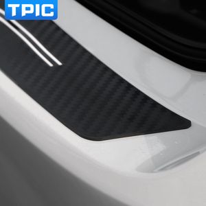 Per BMW E90 E92 E46 F20 F30 F15 E70 E71 G30 M Performance Rivestimento del paraurti posteriore Adesivo PVC Gomma morbida Piastra di protezione del bagagliaio Strip235V