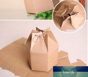 Caixa de papelão de papel marrom para embalagem embalagem de presente embalagem