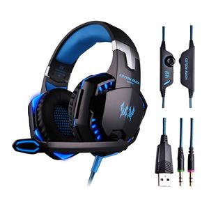 G2000 G9000 Game Gaming Headset PS4 Earphone Gaming Headphone With Microphone Mic For PC Laptop playstation 4 casque Gamer8076016