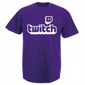 Twitch Tv T-shirt-Gaming Top Gamer Top Tee Gamer Dia Dos Pais Presentes Fã de Manga Curta Orgulho Das Mulheres Dos Homens Unisex T Shirt Frete Grátis Y19060601