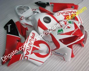 2005 2006 CBR600 600RR rot weiße Körperverkleidung für Honda CBR600RR F5 05 06 Motorradverkleidung Aftermarket Kit (Spritzgießen)