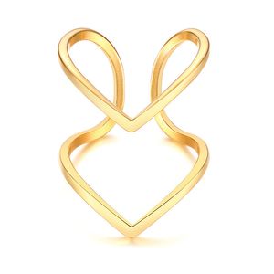 2020 Nuovi anelli per le donne Regali per feste di compleanno Gioielli Gioielli da donna in acciaio inossidabile color oro