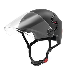 Smart4u E10 atendimento automático do bluetooth Meia cara do capacete para a motocicleta Scooter Electric Vehicle bicicleta de youpin - Black