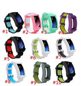 Colocar 2 Bandas Pro al por mayor-Sport Silicone pulsera reloj de relojes de reemplazo de la correa de la muñeca para Samsung Gear Fit SM R360 FIT2 PRO R365 Strap Strap Watch Bands