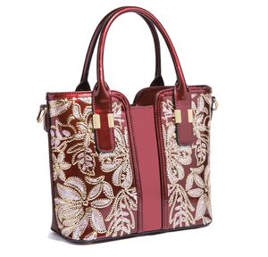 Mai Dini Tide Paint Bags 핸드백 2019 유럽 및 미국 패션 구슬 휴대용 어깨 가방 핸드백 한 세대의 지방
