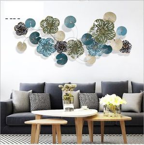 Nordical żelaza ściana wiszące talerze dekoracyjne kreatywne dekoracje trójwymiarowe proste nowoczesne