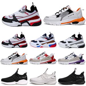 Män Running Skor Svart Vit Grå Lila Platform Triple S Mens Trainers Walking Jogging Athletic Sport Sneakers 40-46 Drop Shipping